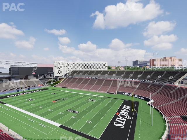 Seating view for Nippert Stadium Section Premium Club 351