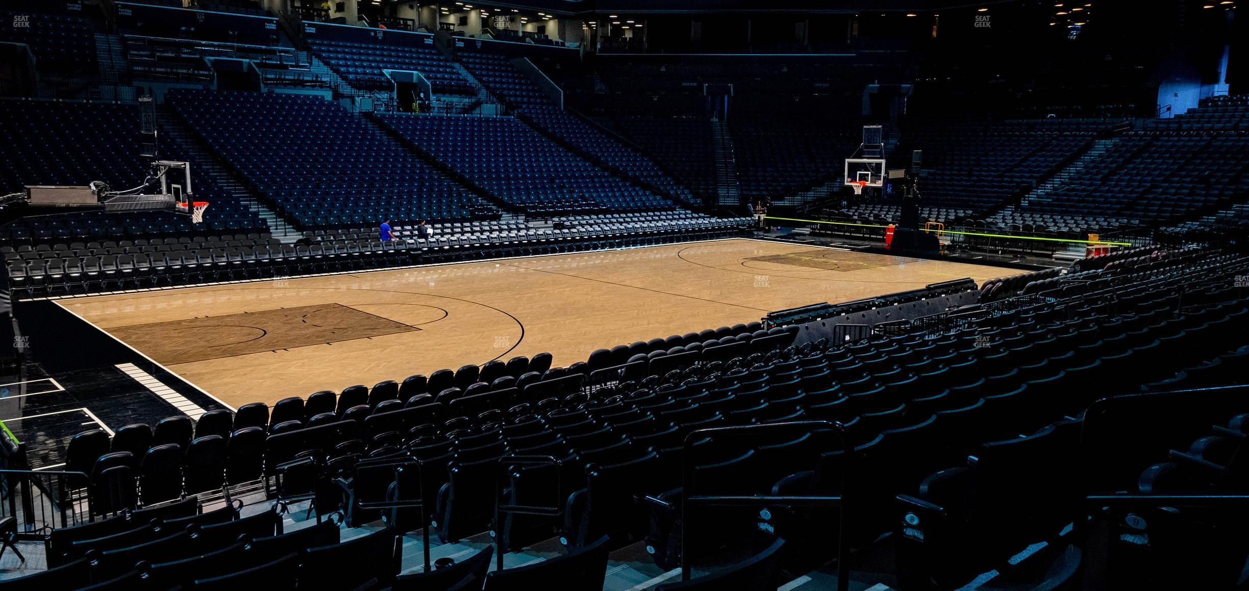 Seating view for Barclays Center Section 10