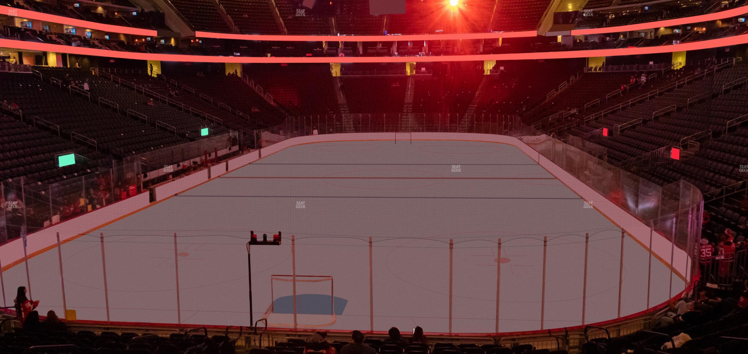 Seating view for Prudential Center Section 14