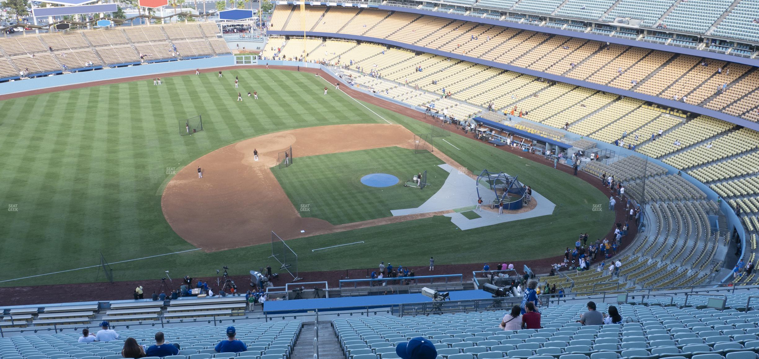 Seating view for Dodger Stadium Section 21 Rs