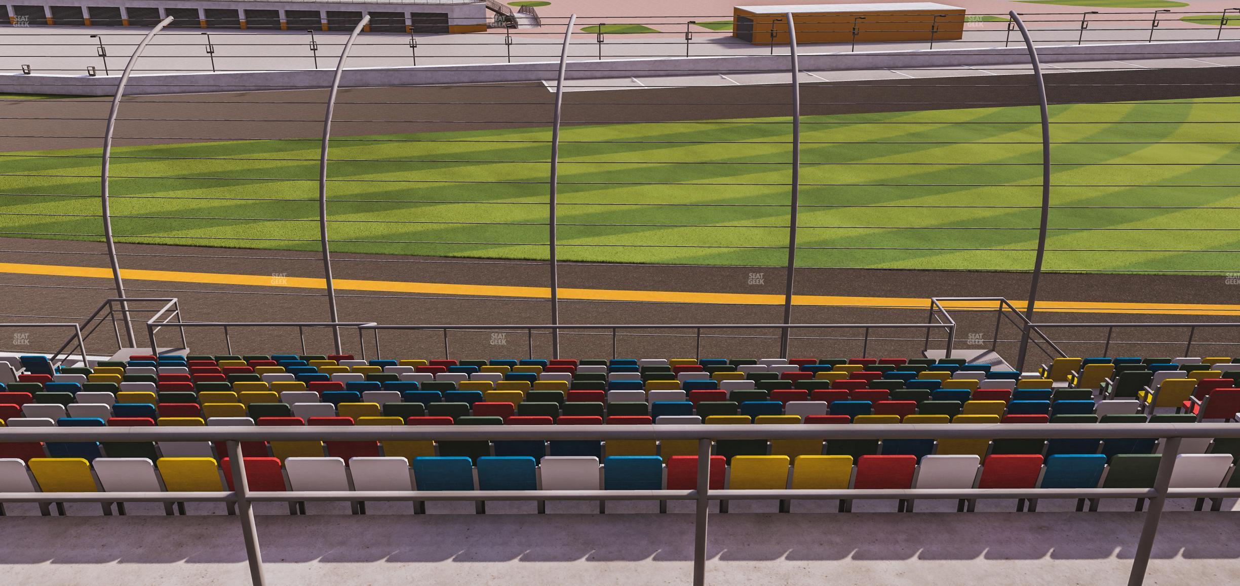 Seating view for Daytona International Speedway Section Back 135