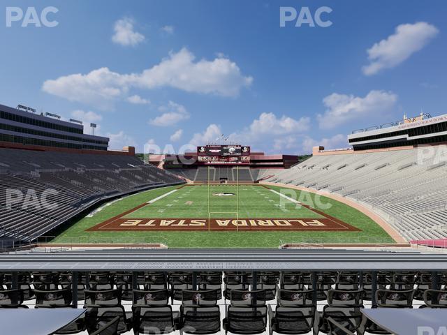 Seating view for Doak Campbell Stadium Section 120