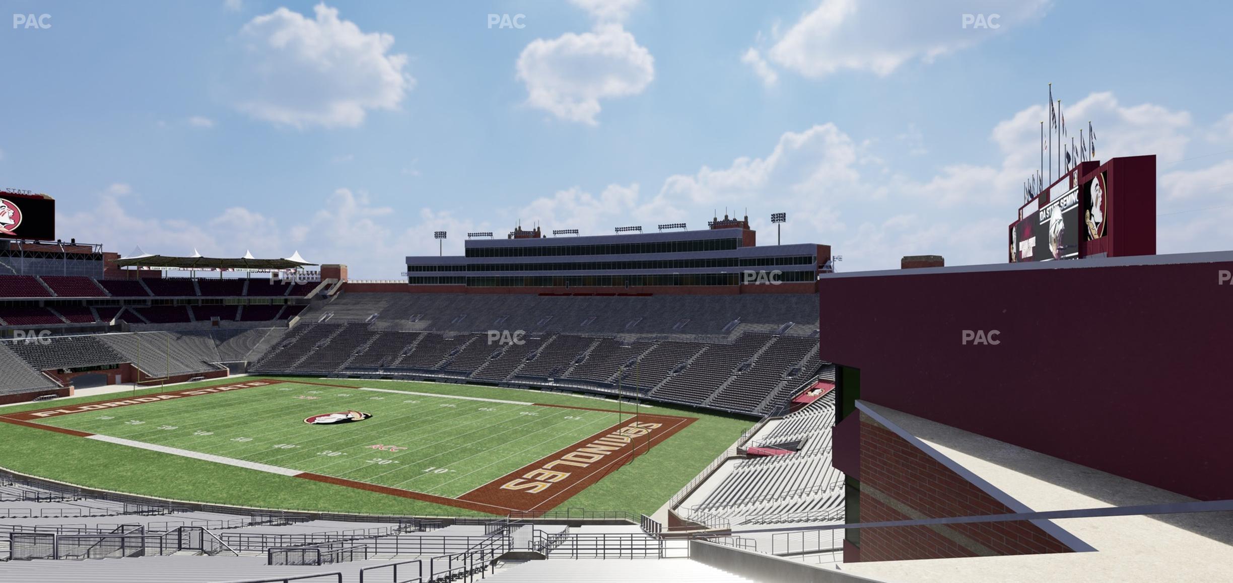 Seating view for Doak Campbell Stadium Section 4