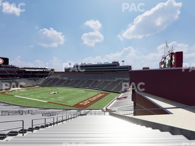 Seating view for Doak Campbell Stadium Section 4