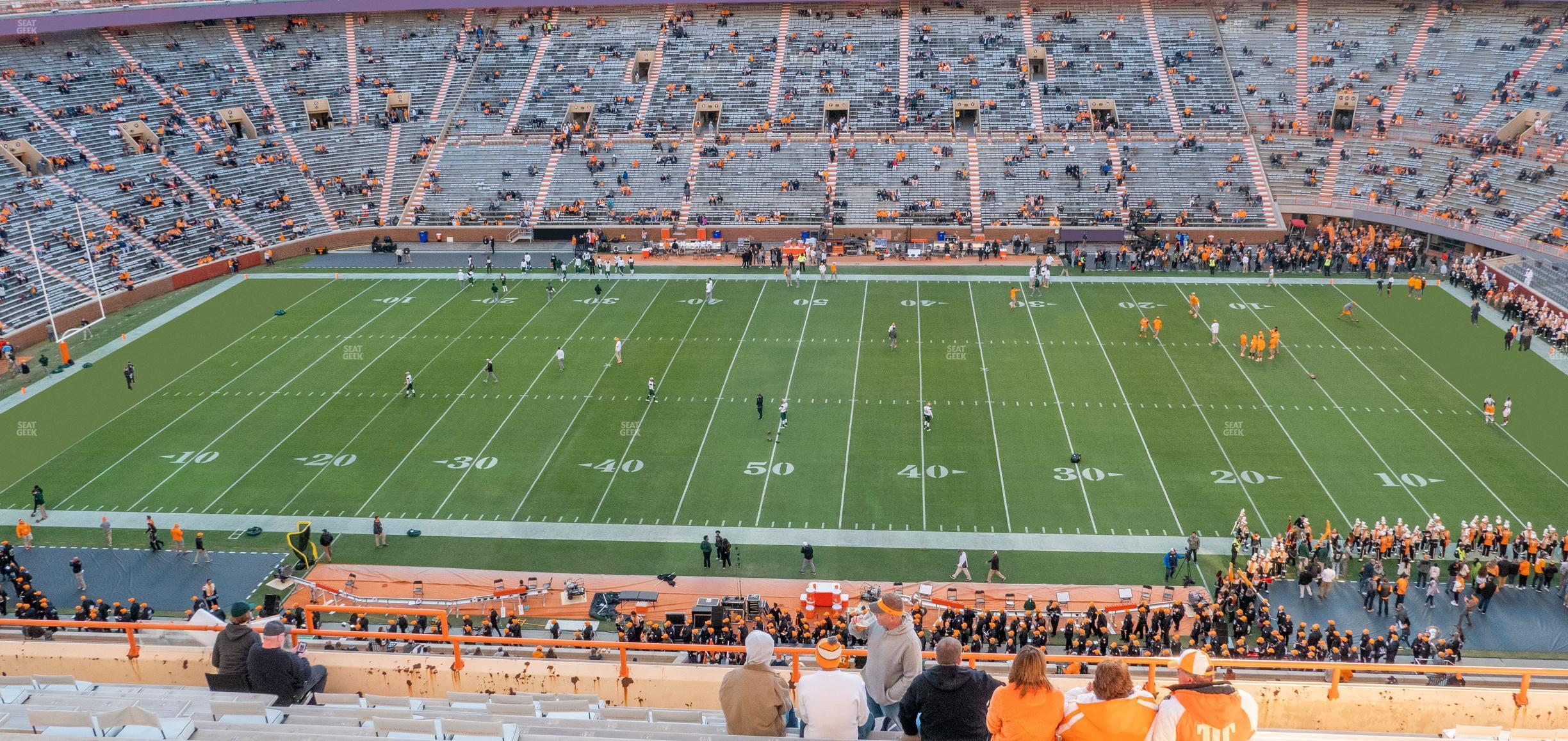 Seating view for Neyland Stadium Section Cc