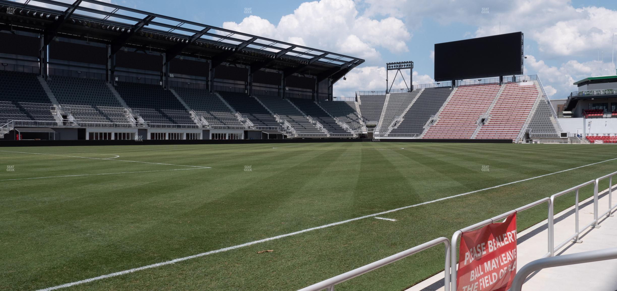 Seating view for Audi Field Section Field 12