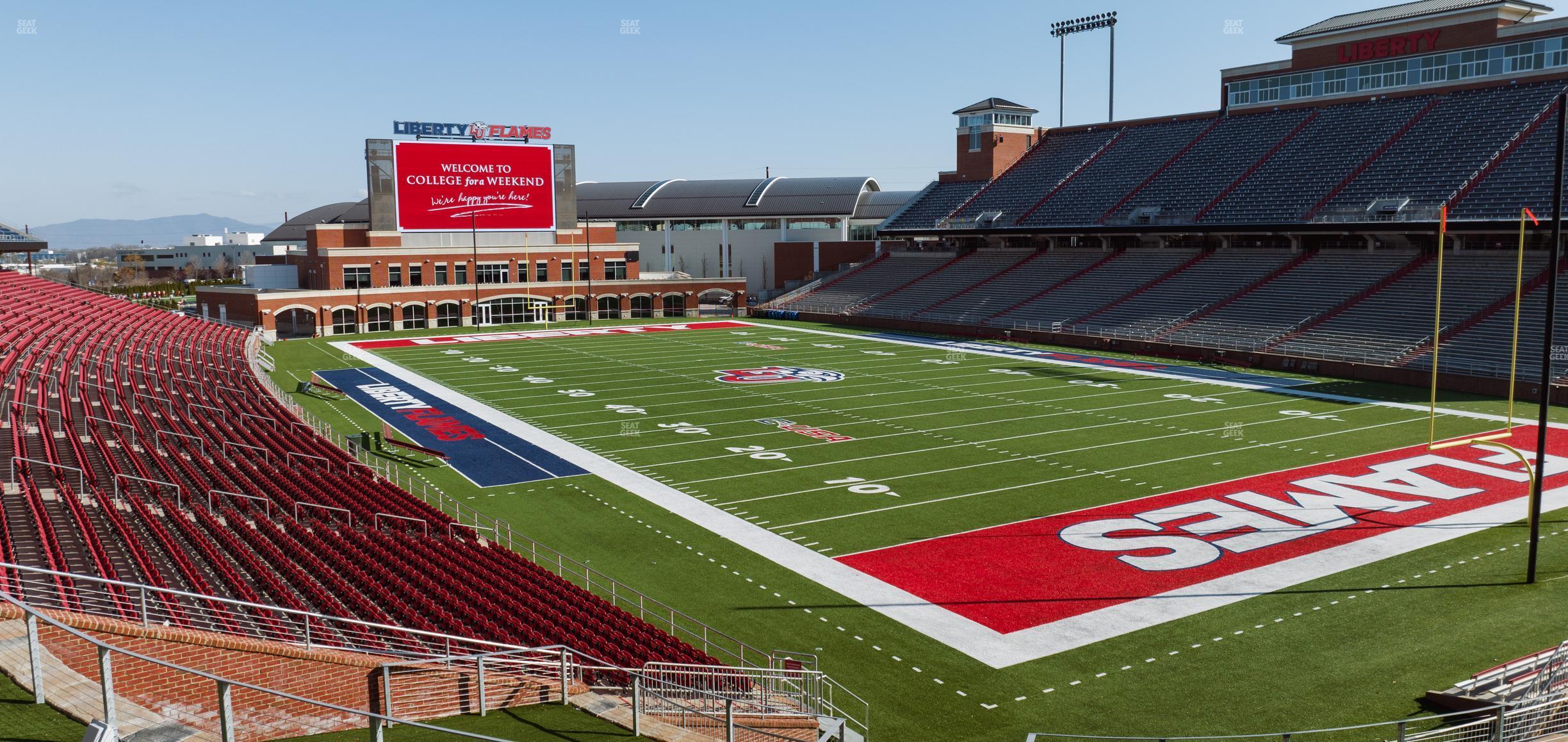 Seating view for Williams Stadium Section Cabana 20