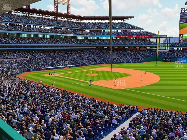 Seating view for Citizens Bank Park Section Suite 57