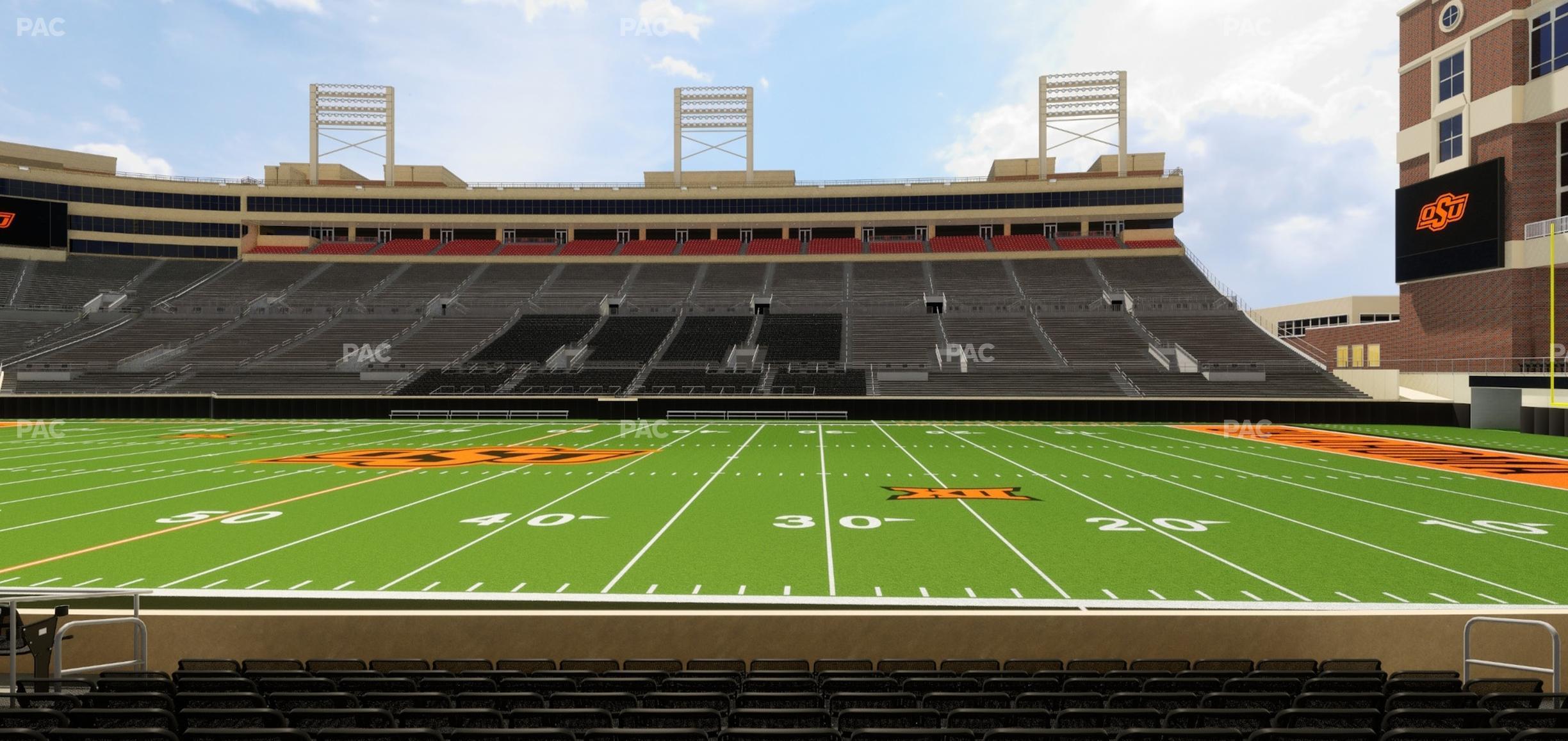 Seating view for Boone Pickens Stadium Section 3