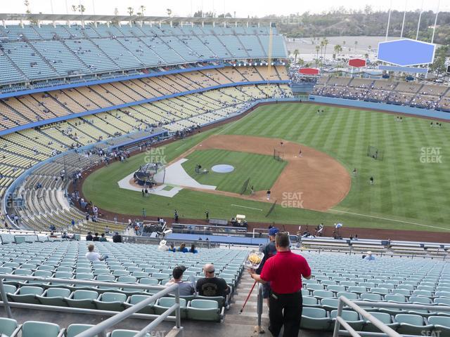 Seating view for Dodger Stadium Section 18 Rs