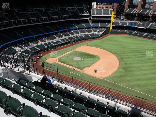 Seating view for Globe Life Field Section 319