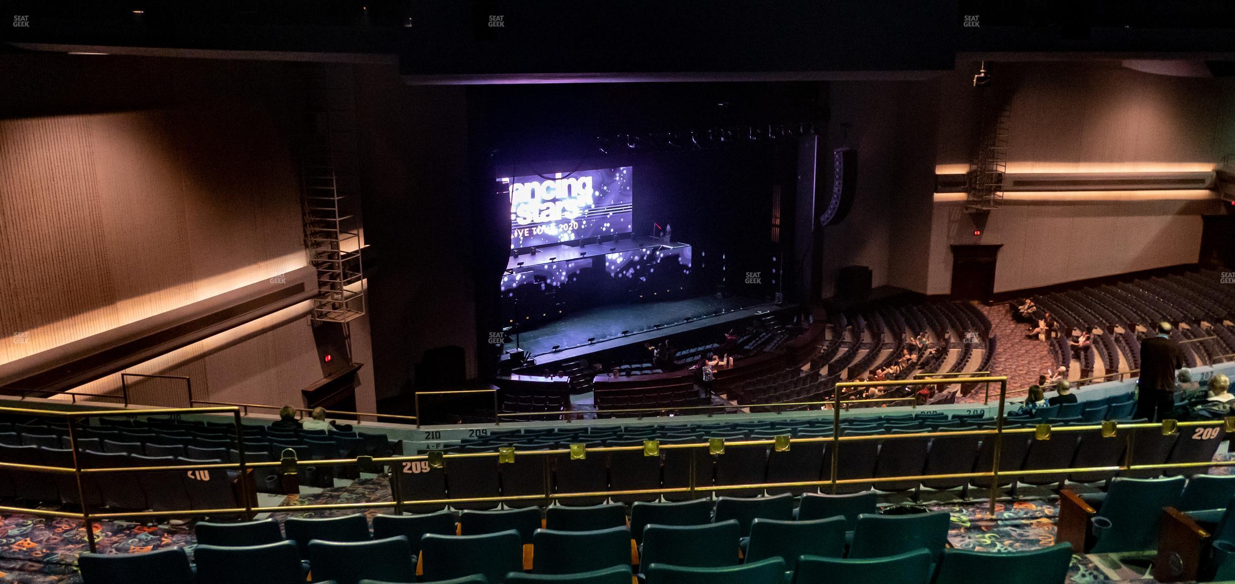 Seating view for Rosemont Theatre Section 209