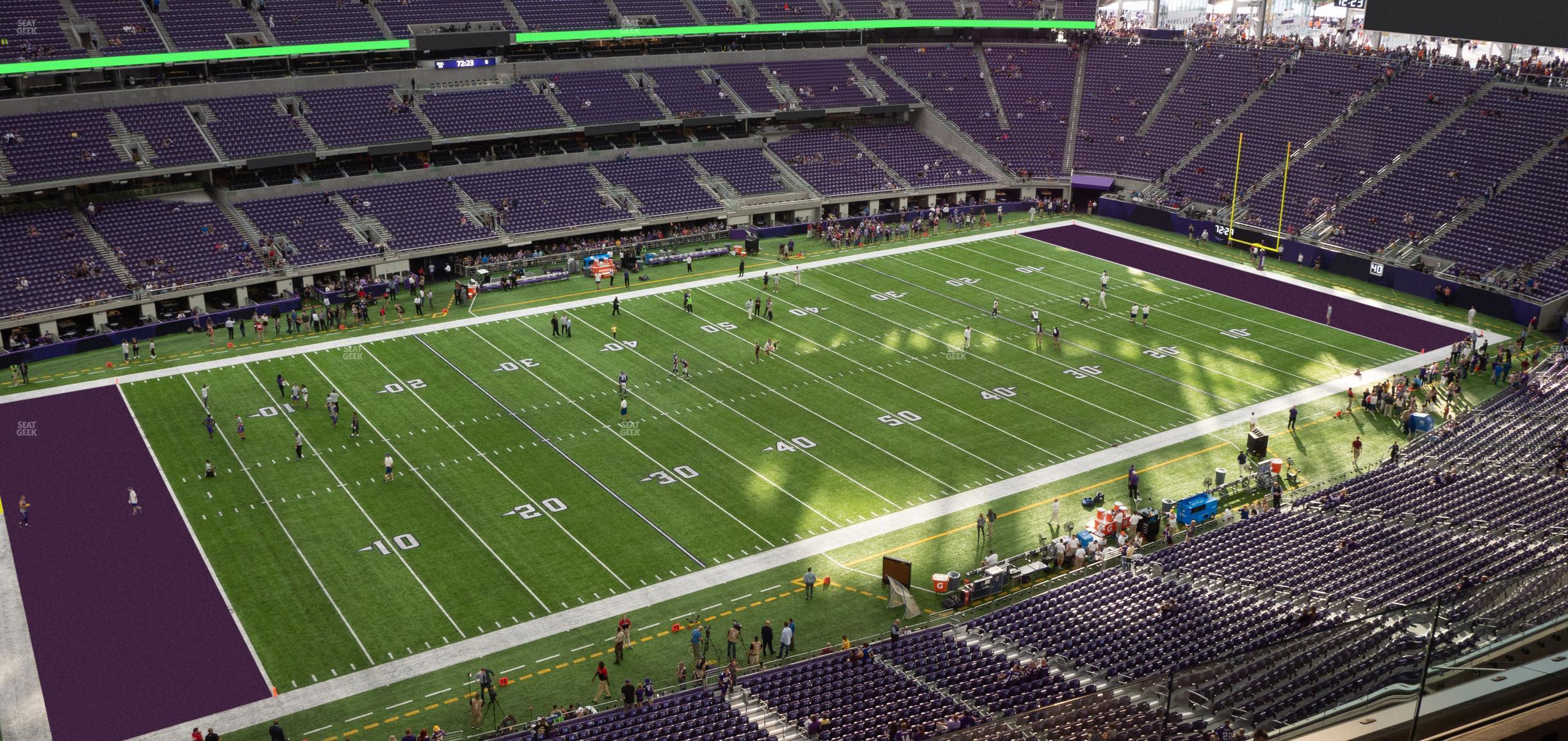 Seating view for U.S. Bank Stadium Section 316