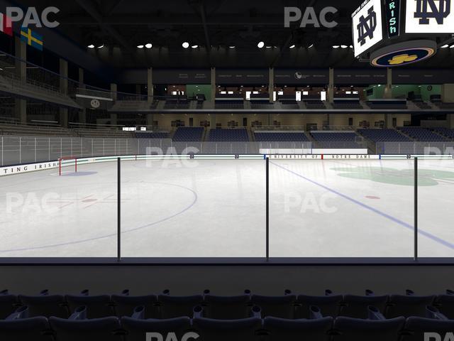 Seating view for Compton Family Ice Arena Section 8