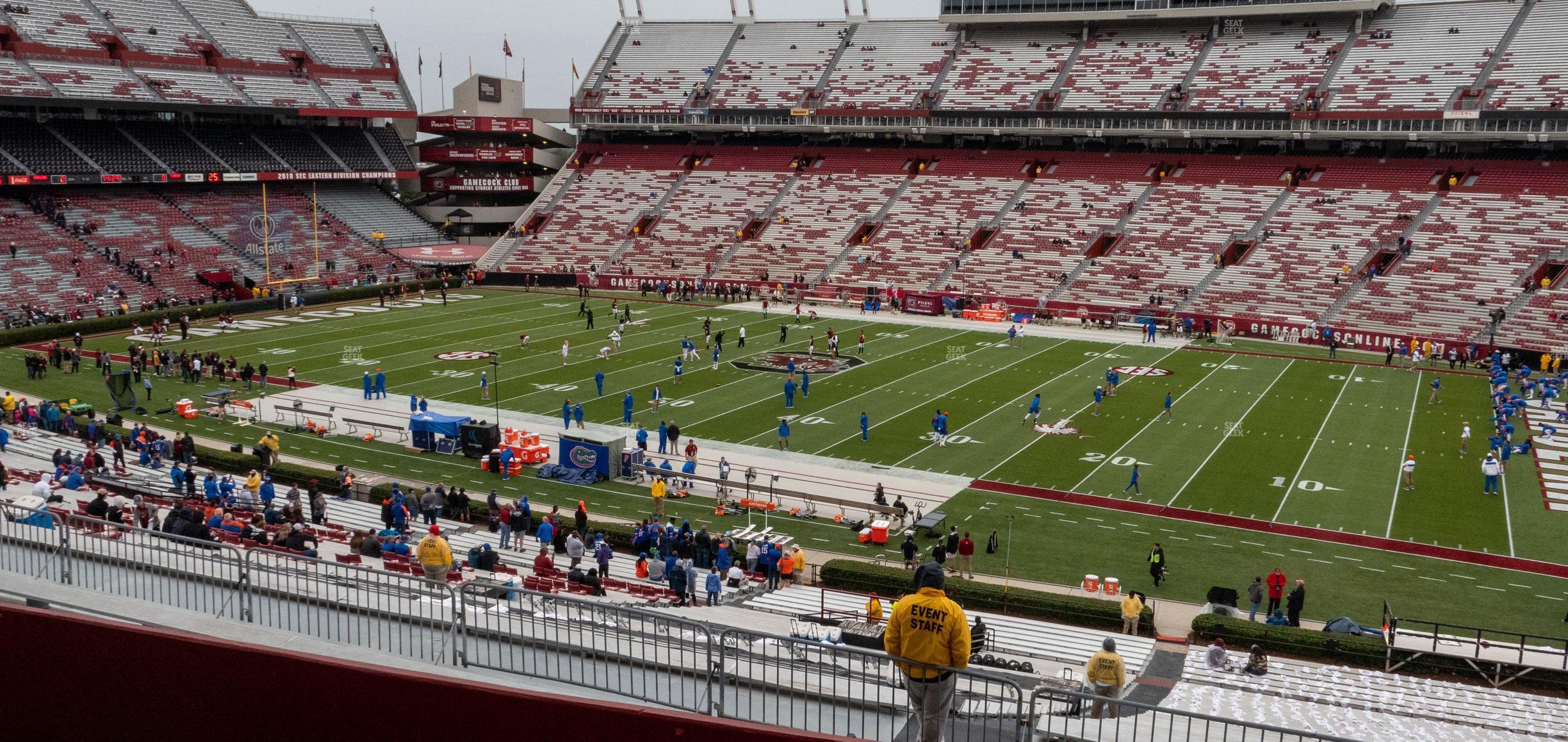 Seating view for Williams Brice Stadium Section 410