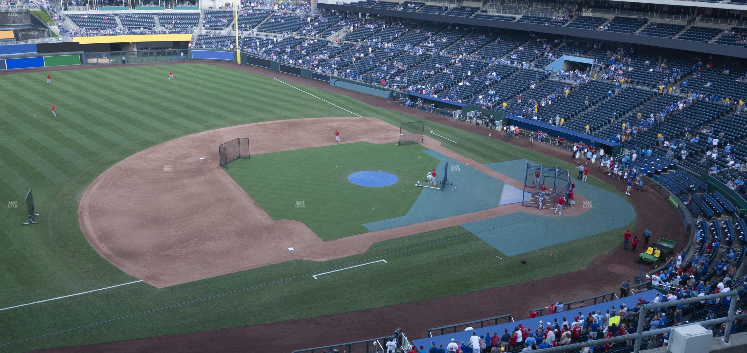 Seating view for Kauffman Stadium Section 409