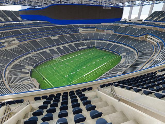 Seating view for SoFi Stadium Section 532