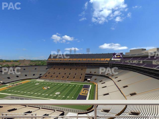 Seating view for Tiger Stadium Section 512