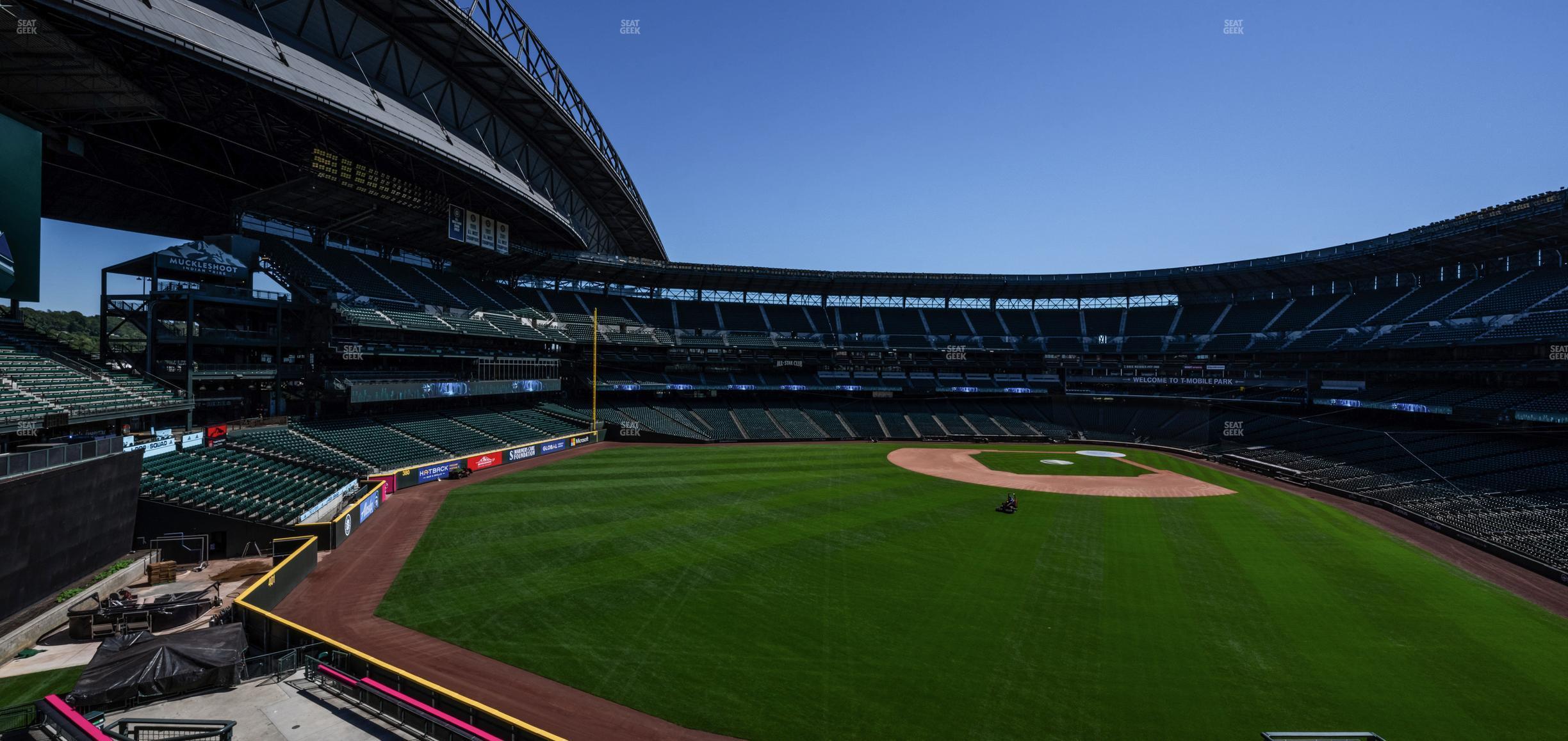 Seating view for T-Mobile Park Section 185