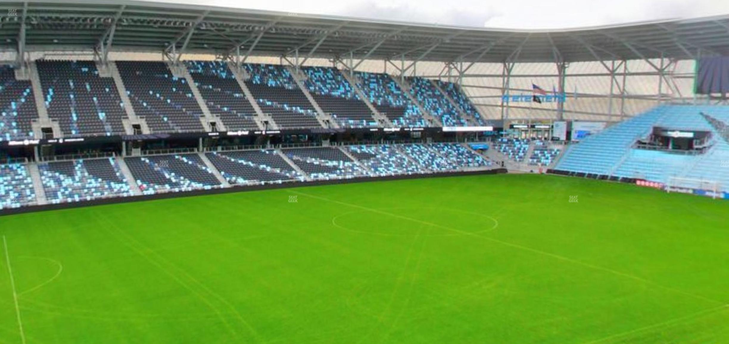 Seating view for Allianz Field Section 136