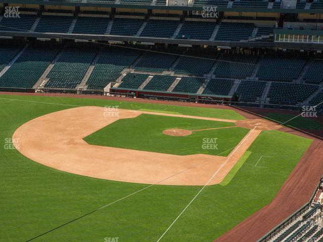 Seating view for Chase Field Section 332