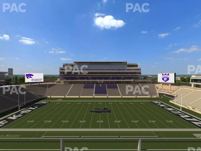 Seating view for Bill Snyder Family Stadium Section 425