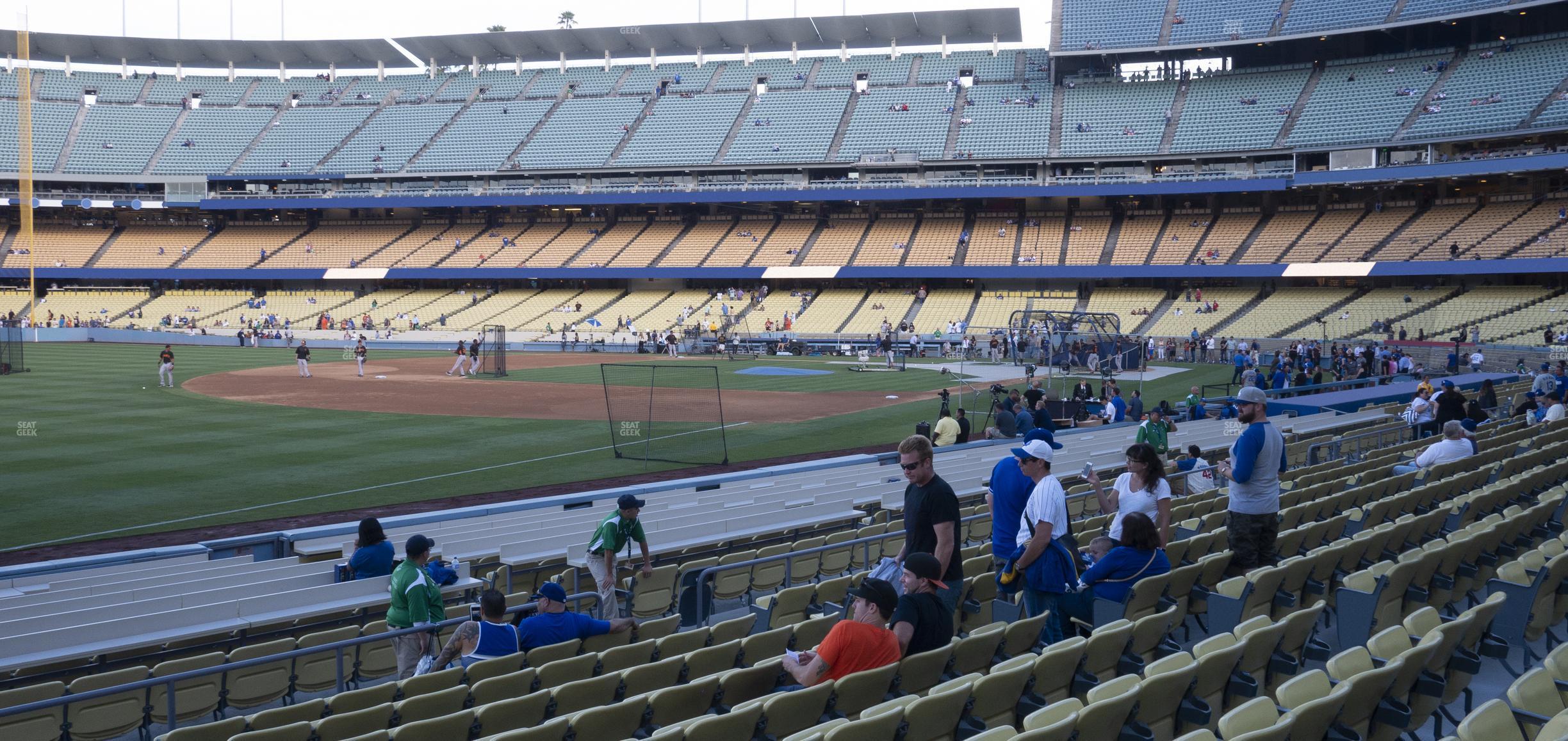 Seating view for Dodger Stadium Section 41 Fd