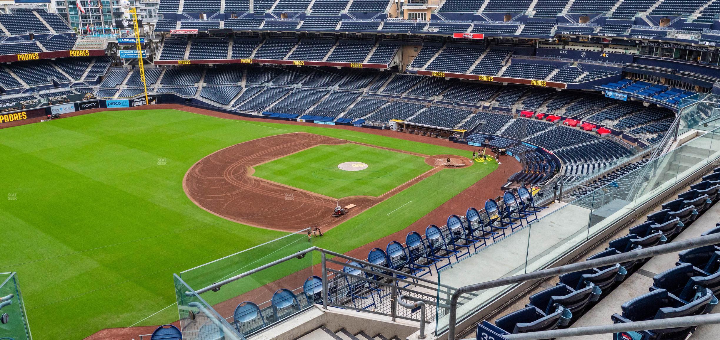 Seating view for Petco Park Section 322