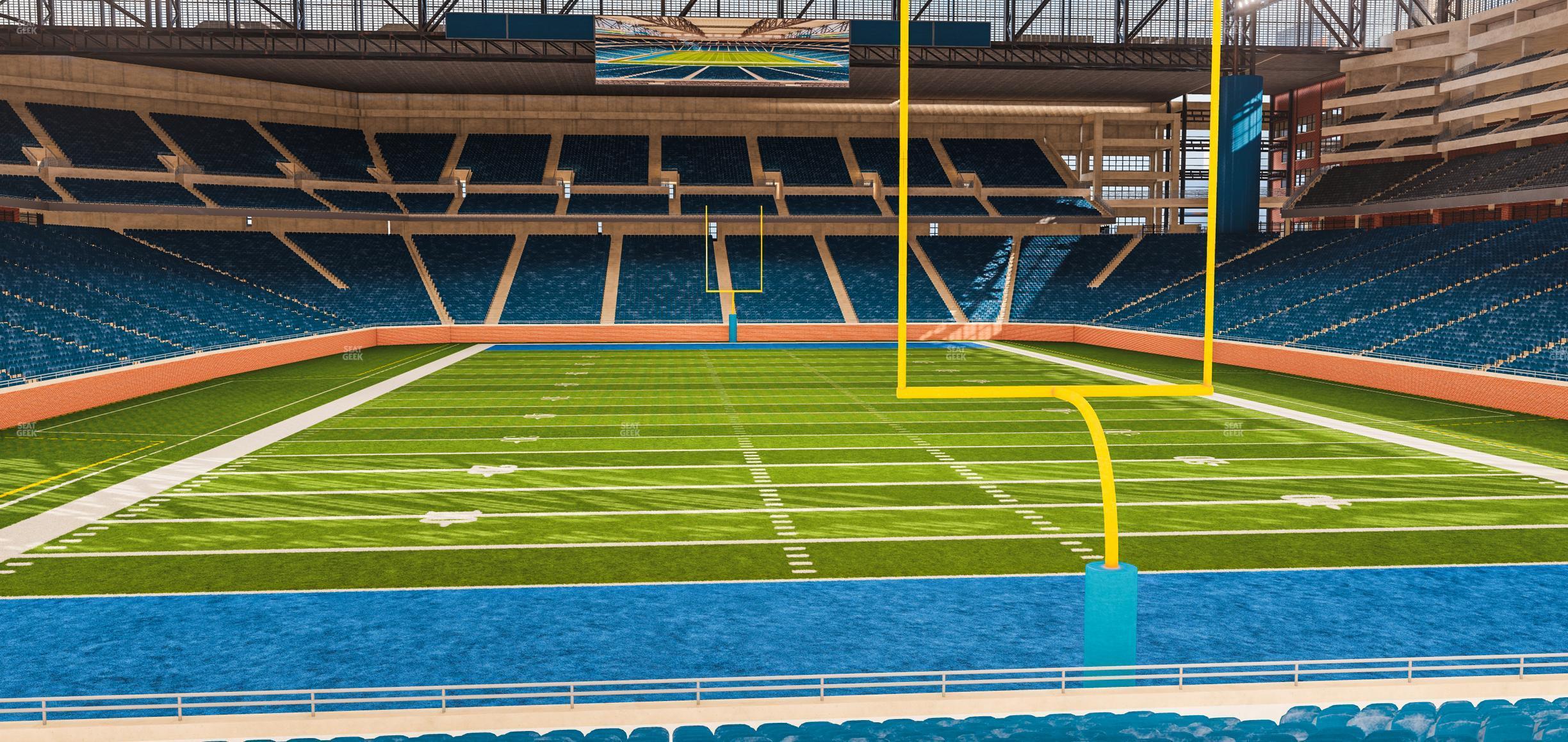 Seating view for Ford Field Section 137