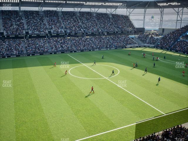 Seating view for Allianz Field Section Suite 12