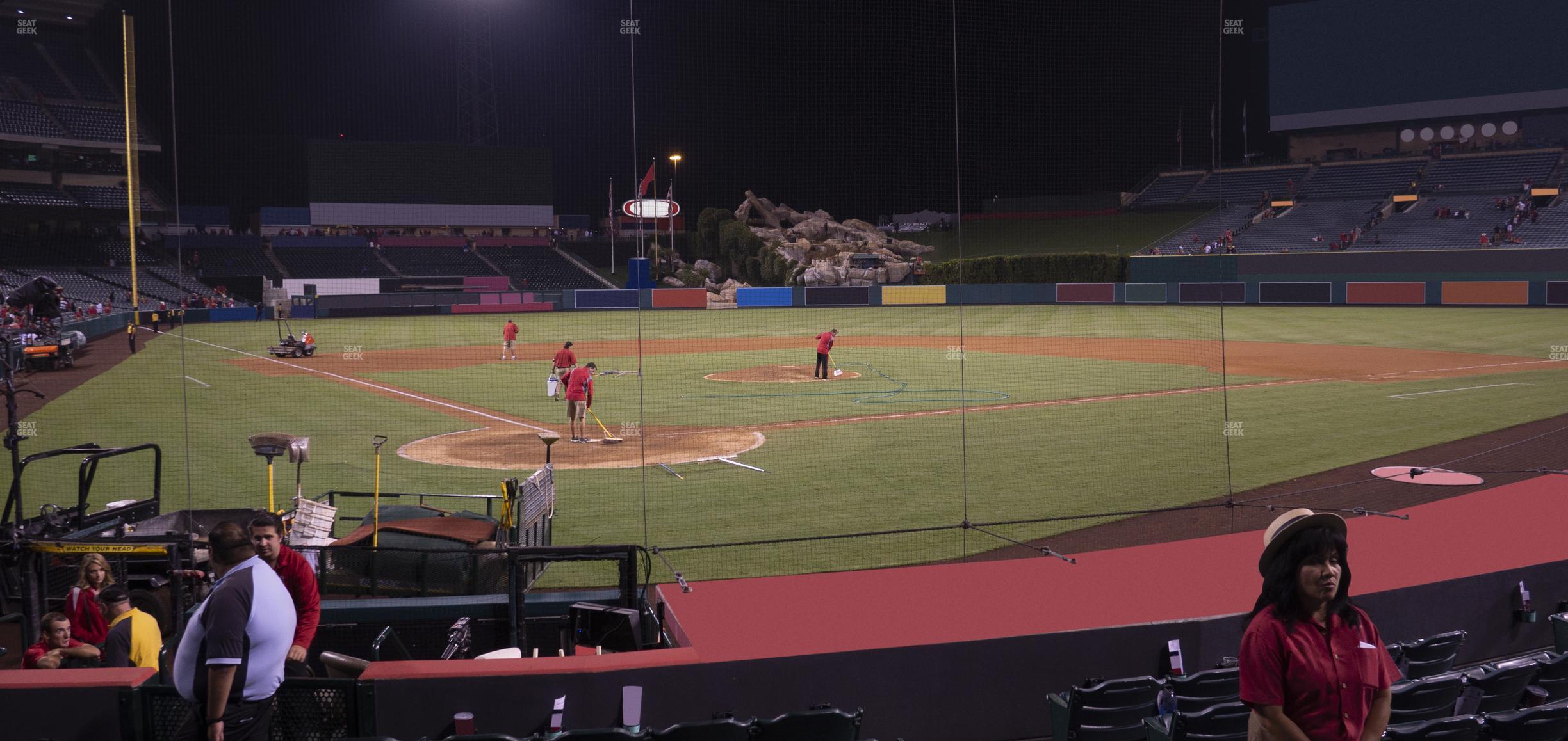 Seating view for Angel Stadium of Anaheim Section 120