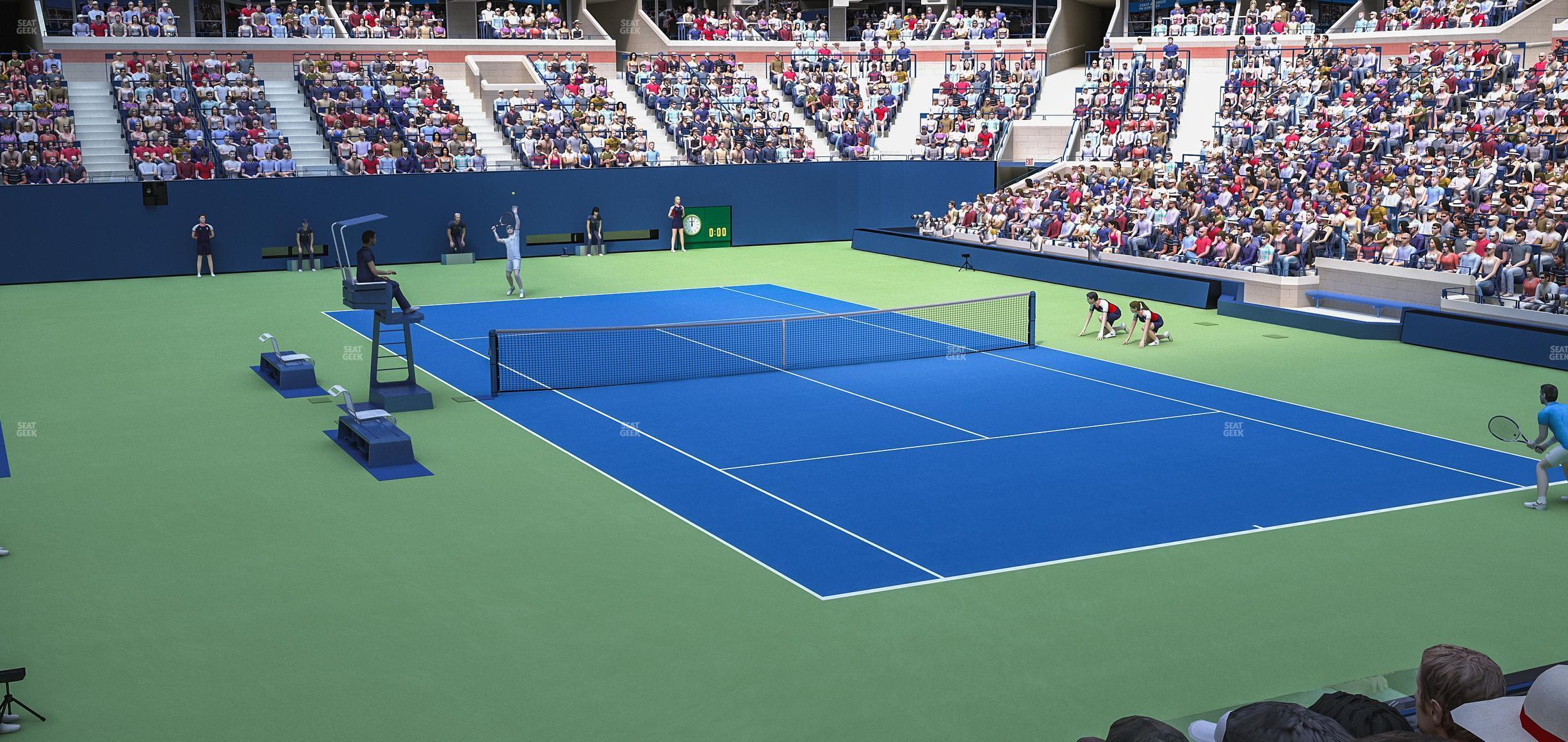 Seating view for Arthur Ashe Stadium Section 65