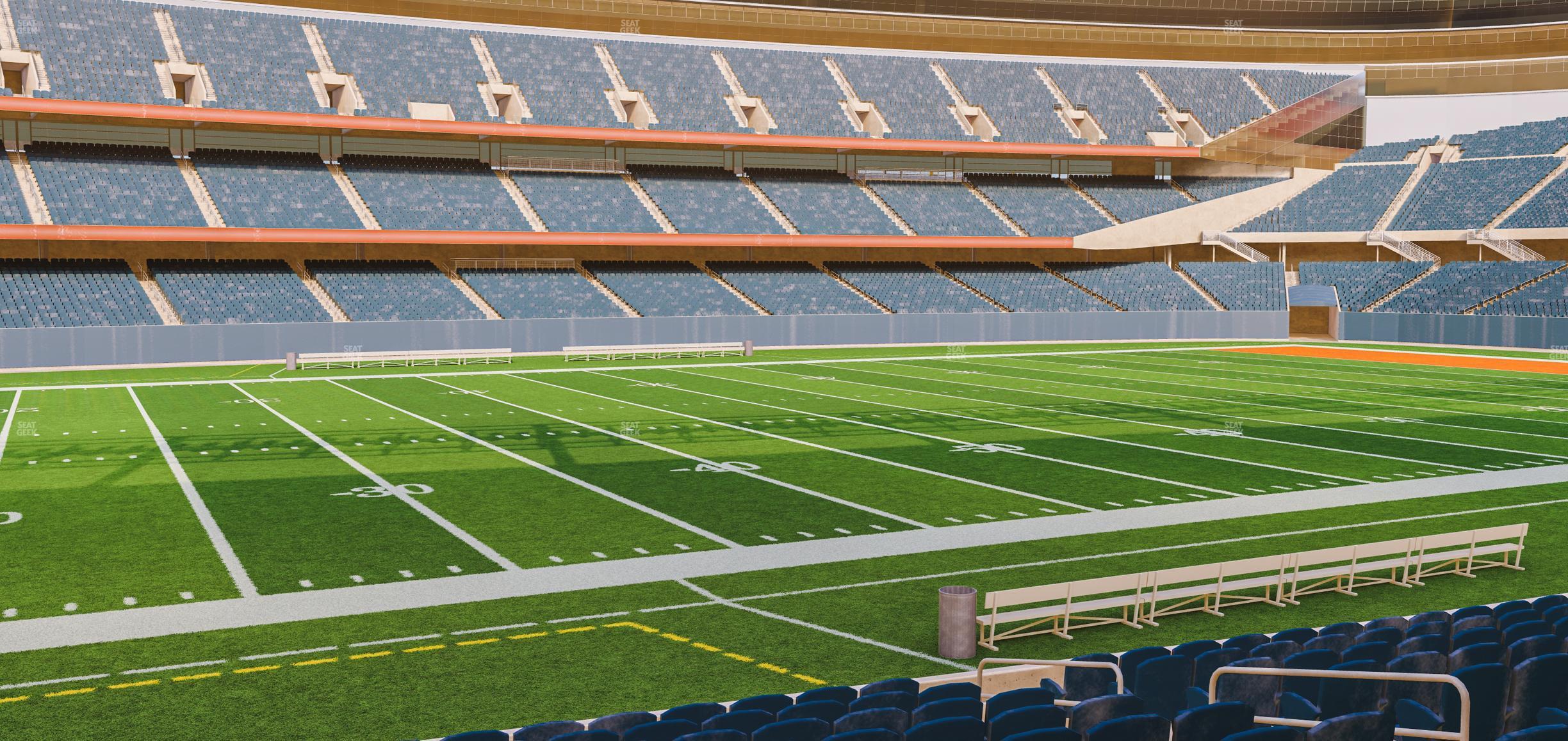 Seating view for Soldier Field Section 141