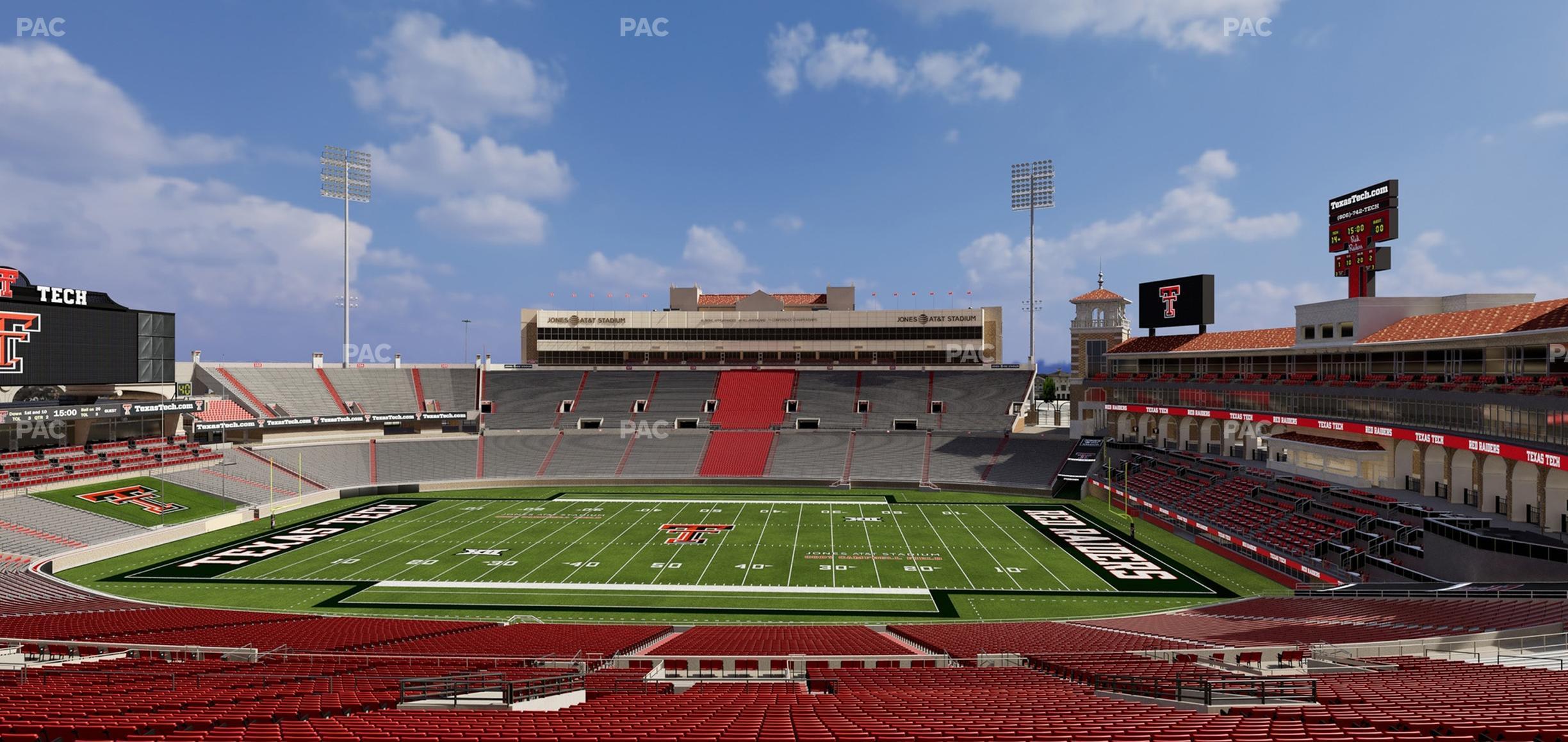 Seating view for Jones AT&T Stadium Section 104