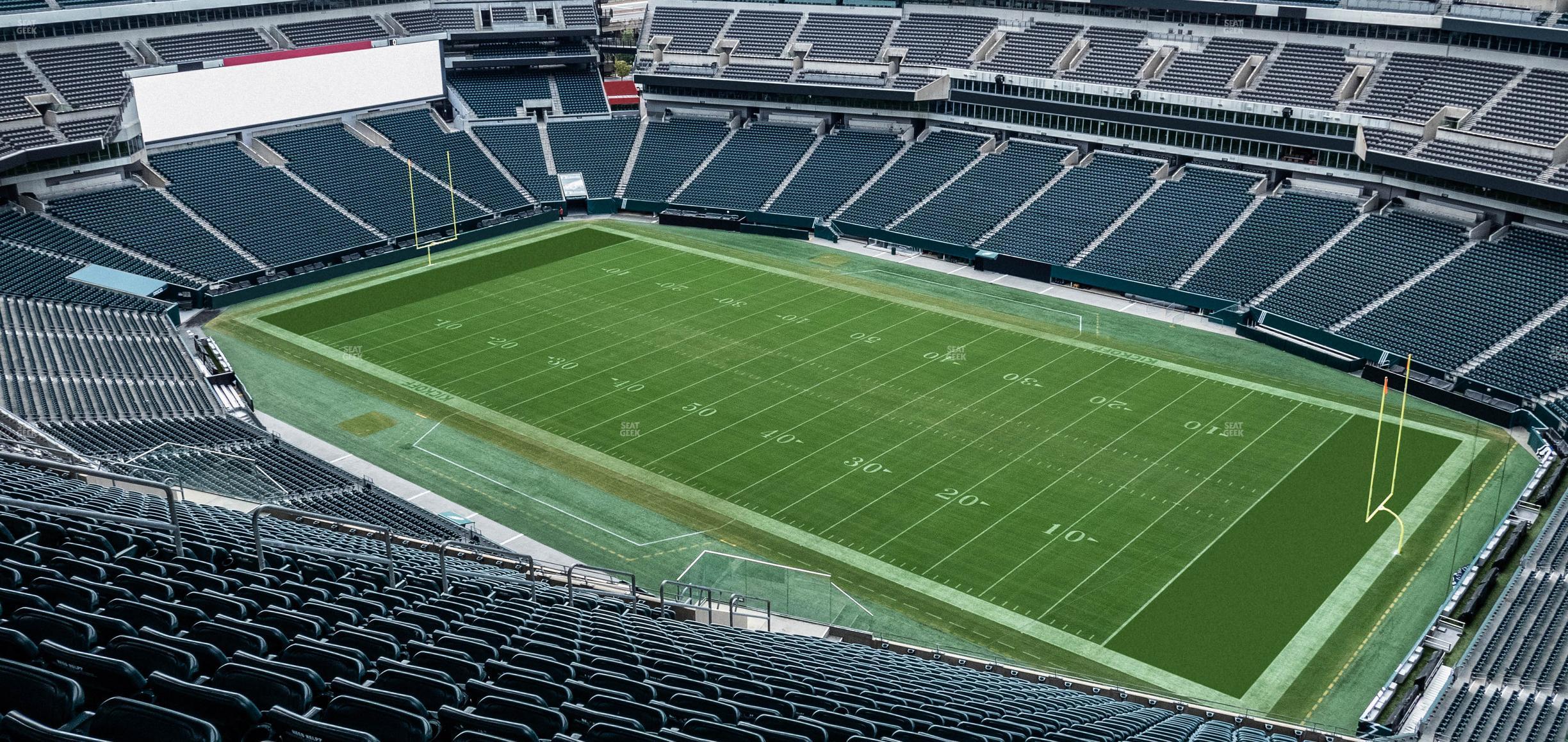 Seating view for Lincoln Financial Field Section 230