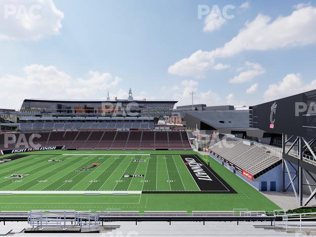 Seating view for Nippert Stadium Section 203