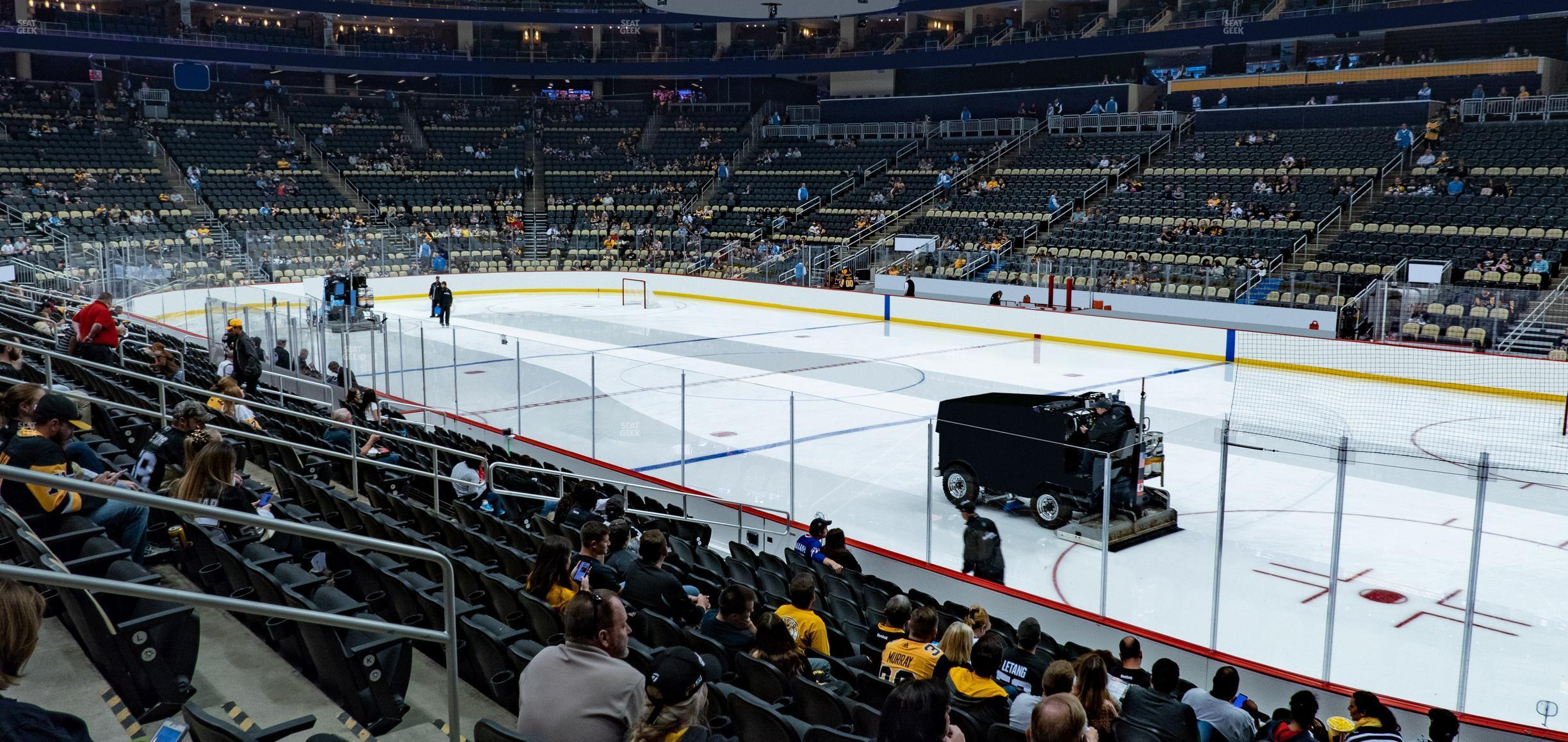 Seating view for PPG Paints Arena Section 110