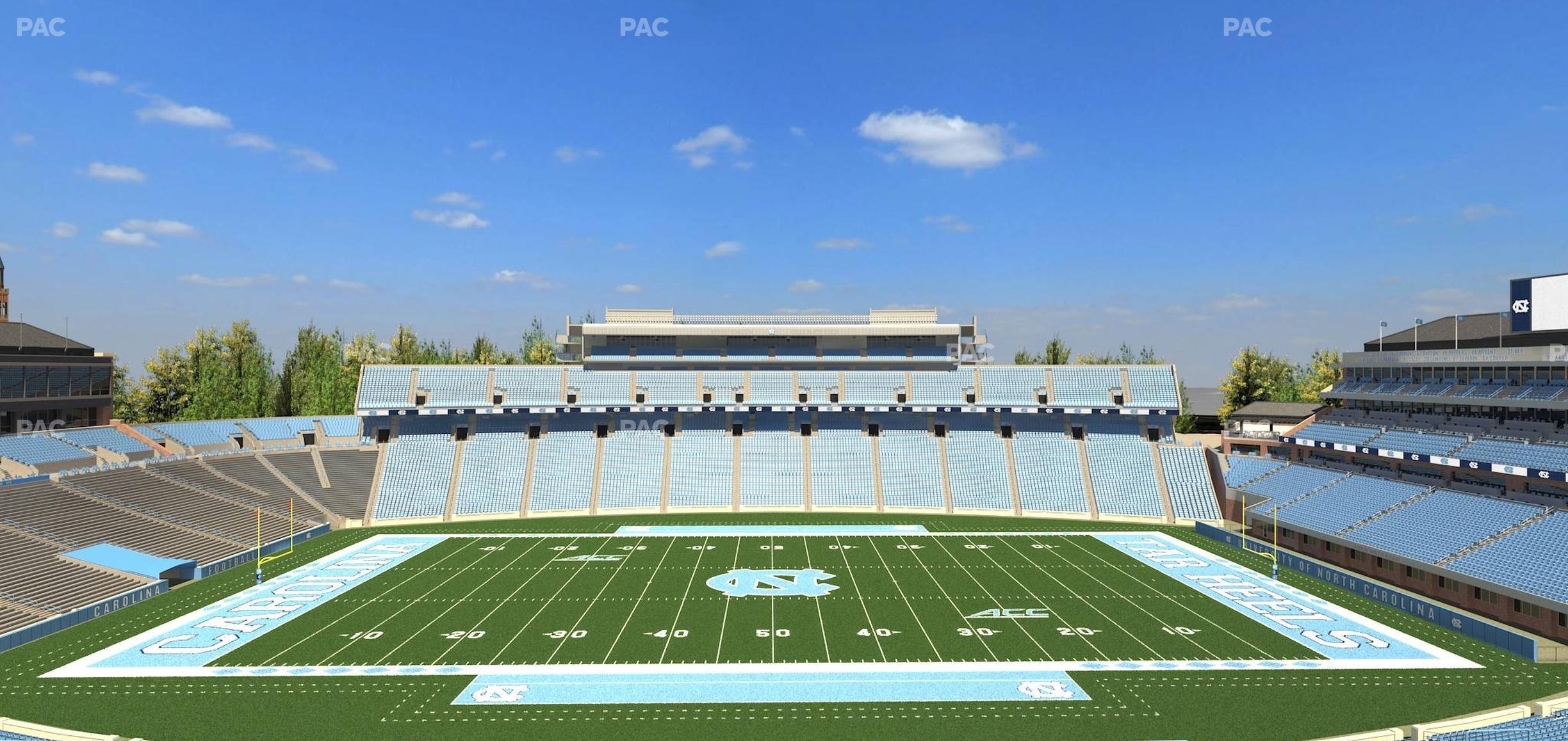 Seating view for Kenan Memorial Stadium Section 225