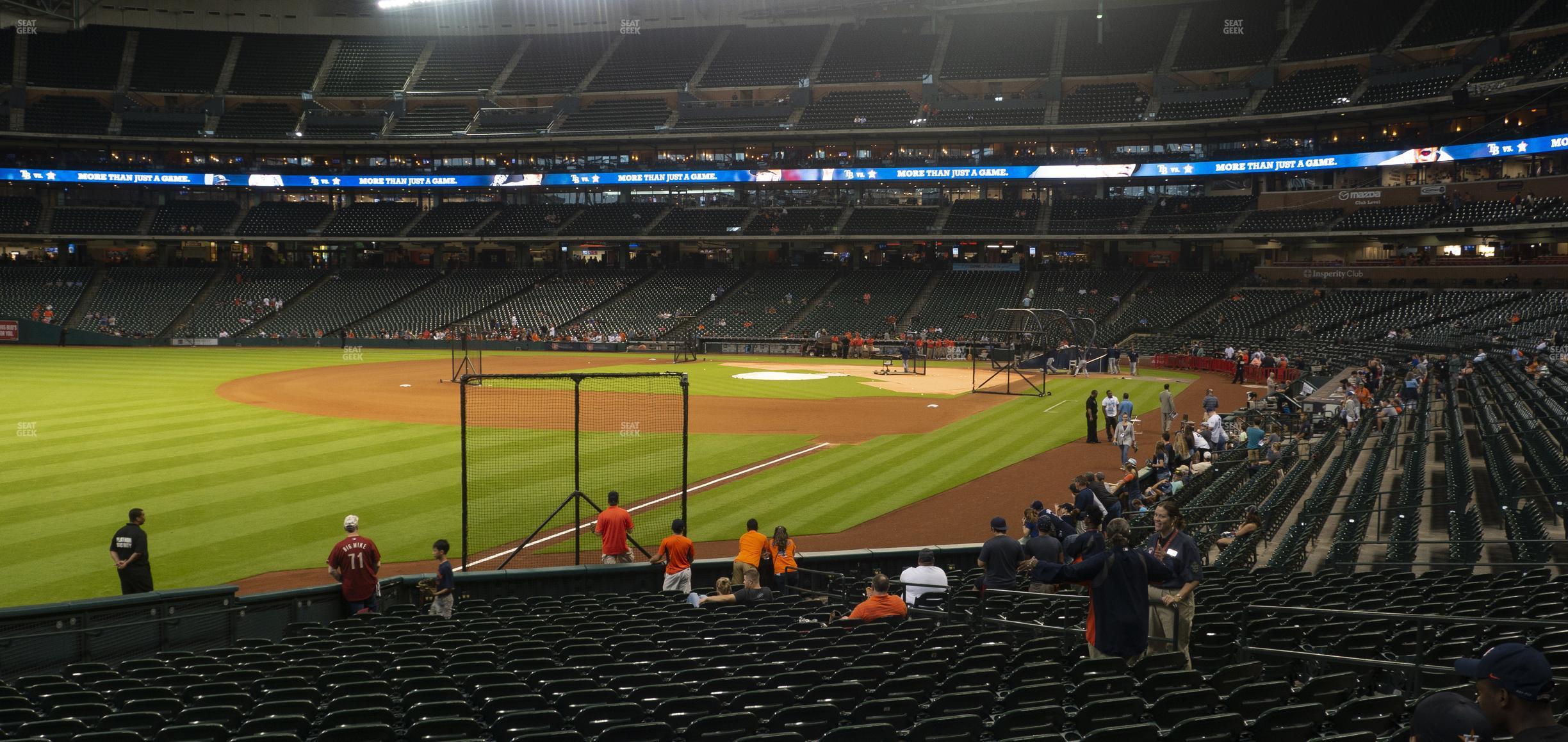 Seating view for Minute Maid Park Section 106