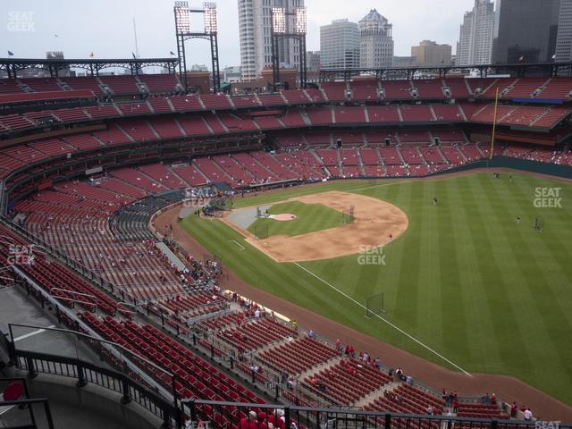 Seating view for Busch Stadium Section Right Field Terrace 433