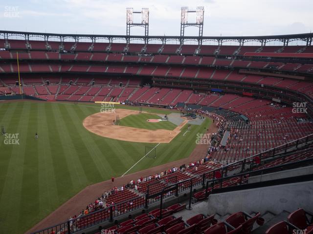 Seating view for Busch Stadium Section Left Field Pavilion 368