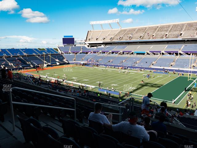 Seating view for Camping World Stadium Section Plaza 28