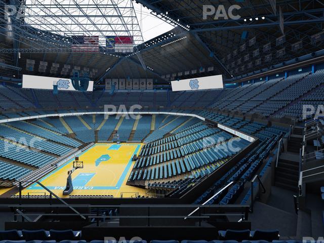 Seating view for Dean Smith Center Section 219