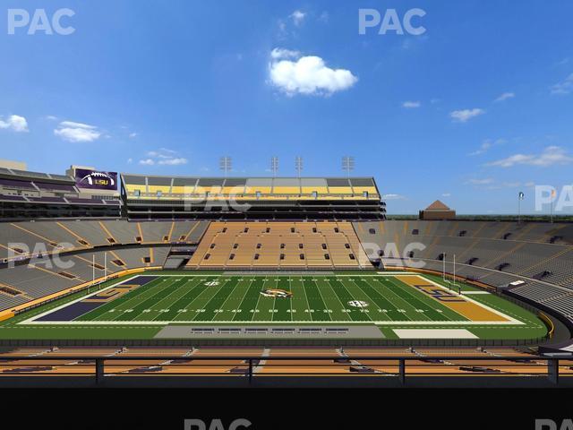 Seating view for Tiger Stadium Section Suite 113