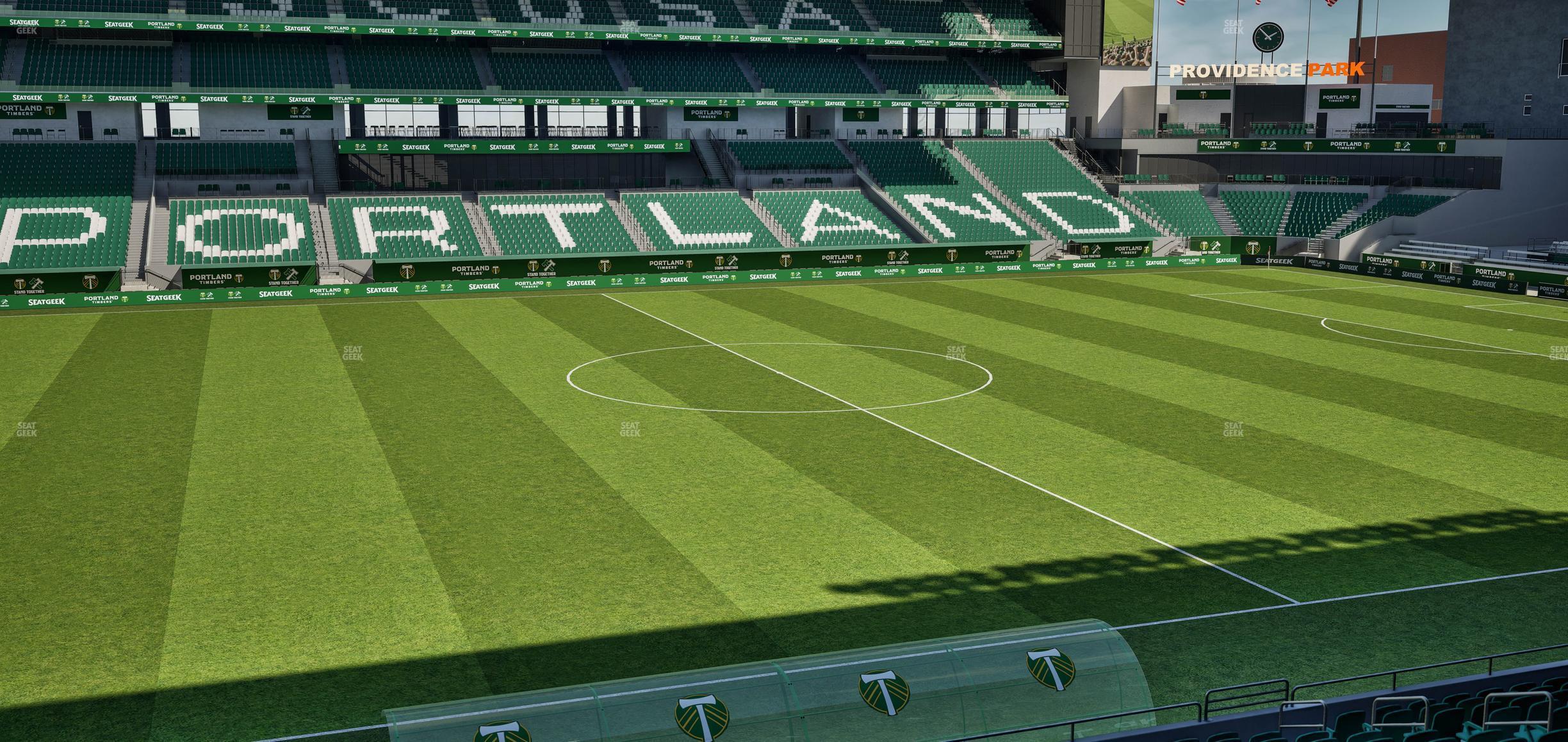 Seating view for Providence Park Section 116