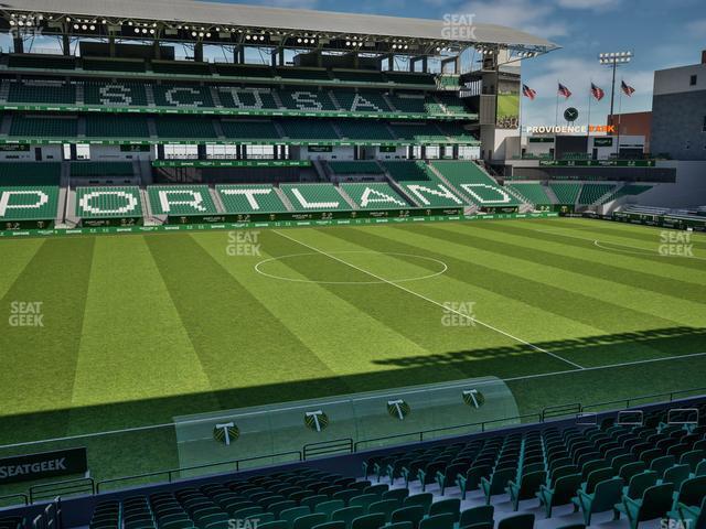 Seating view for Providence Park Section 116