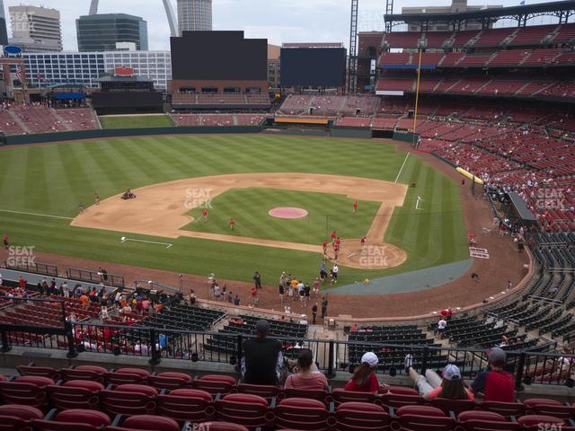 Seating view for Busch Stadium Section Home Redbird Club 253