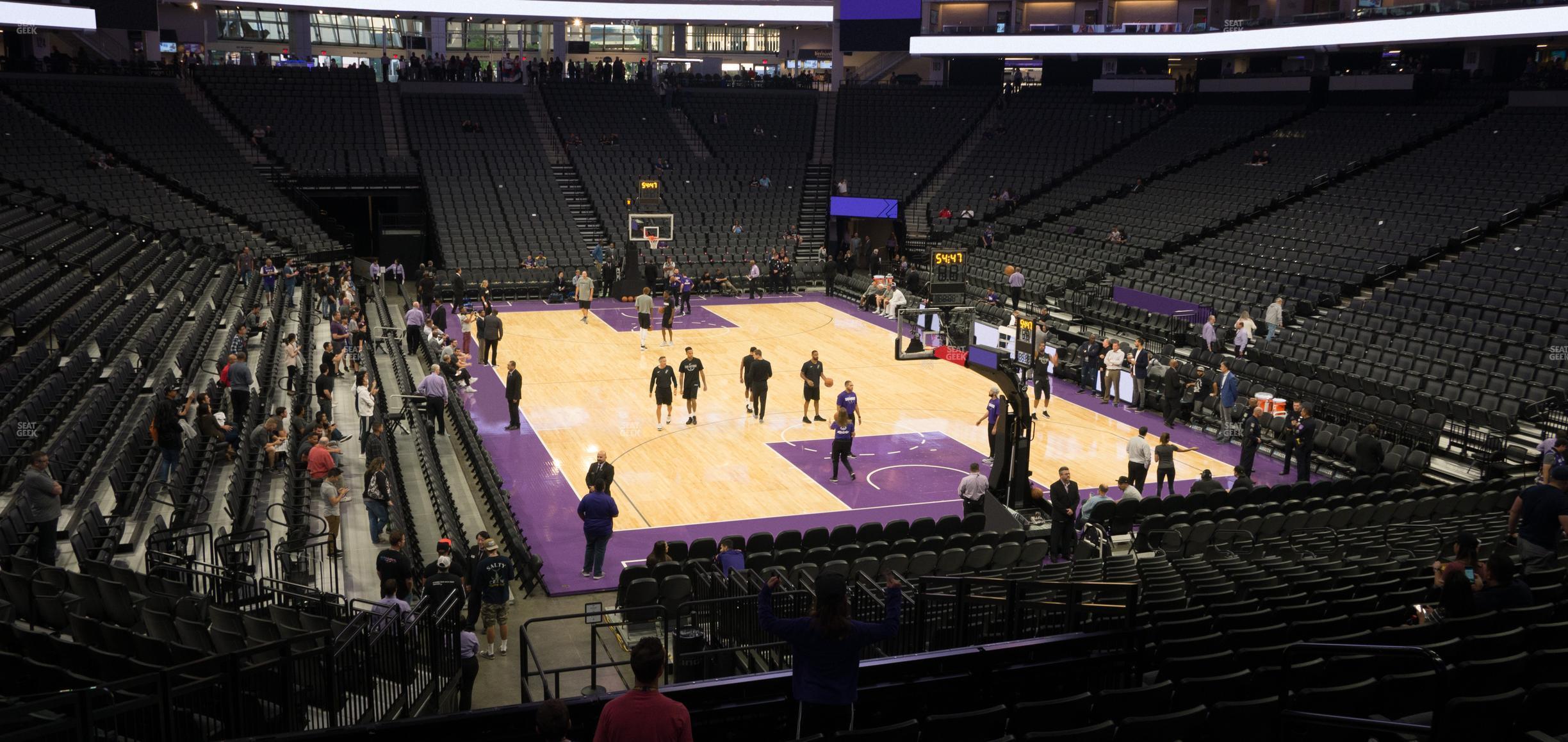 Seating view for Golden 1 Center Section 115