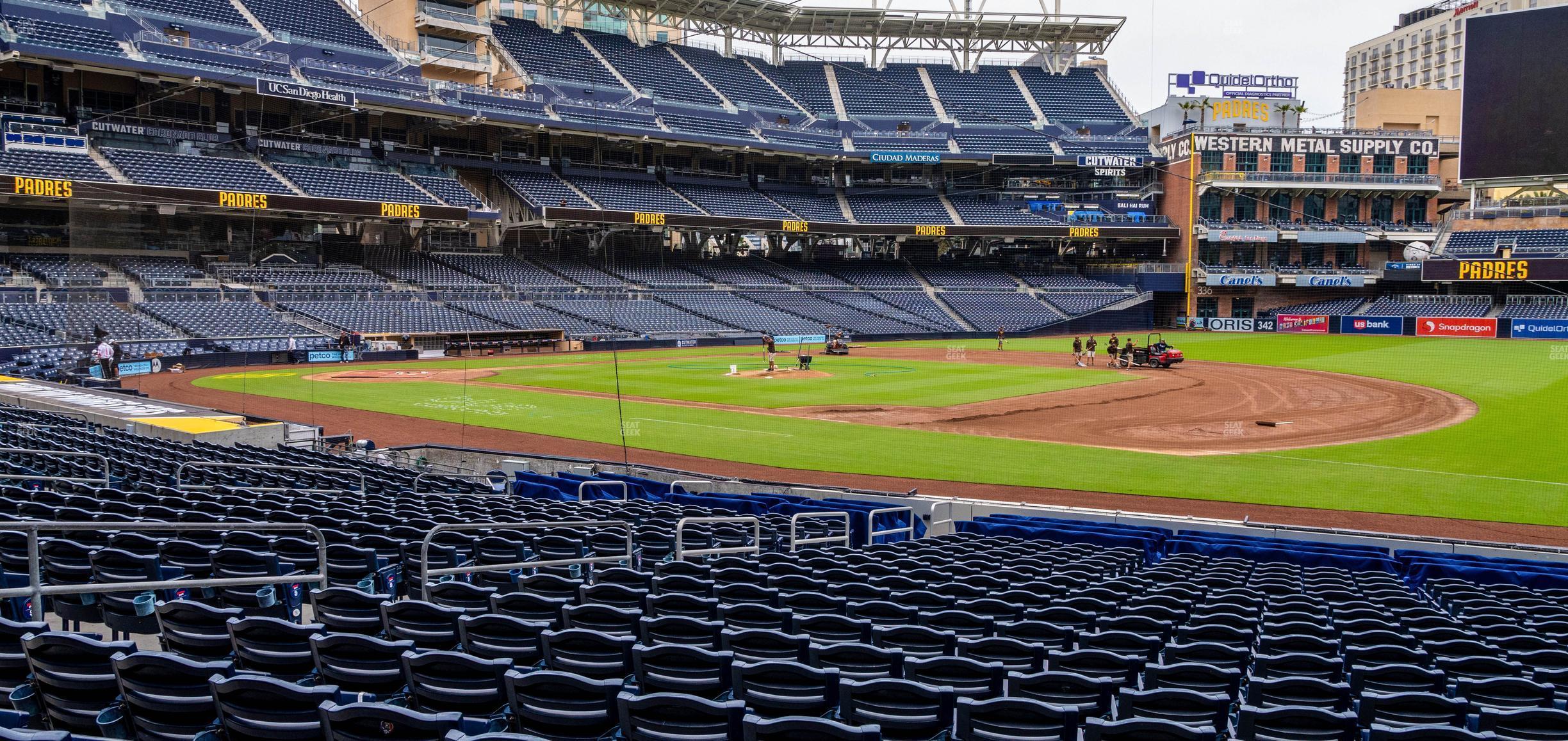 Seating view for Petco Park Section 113