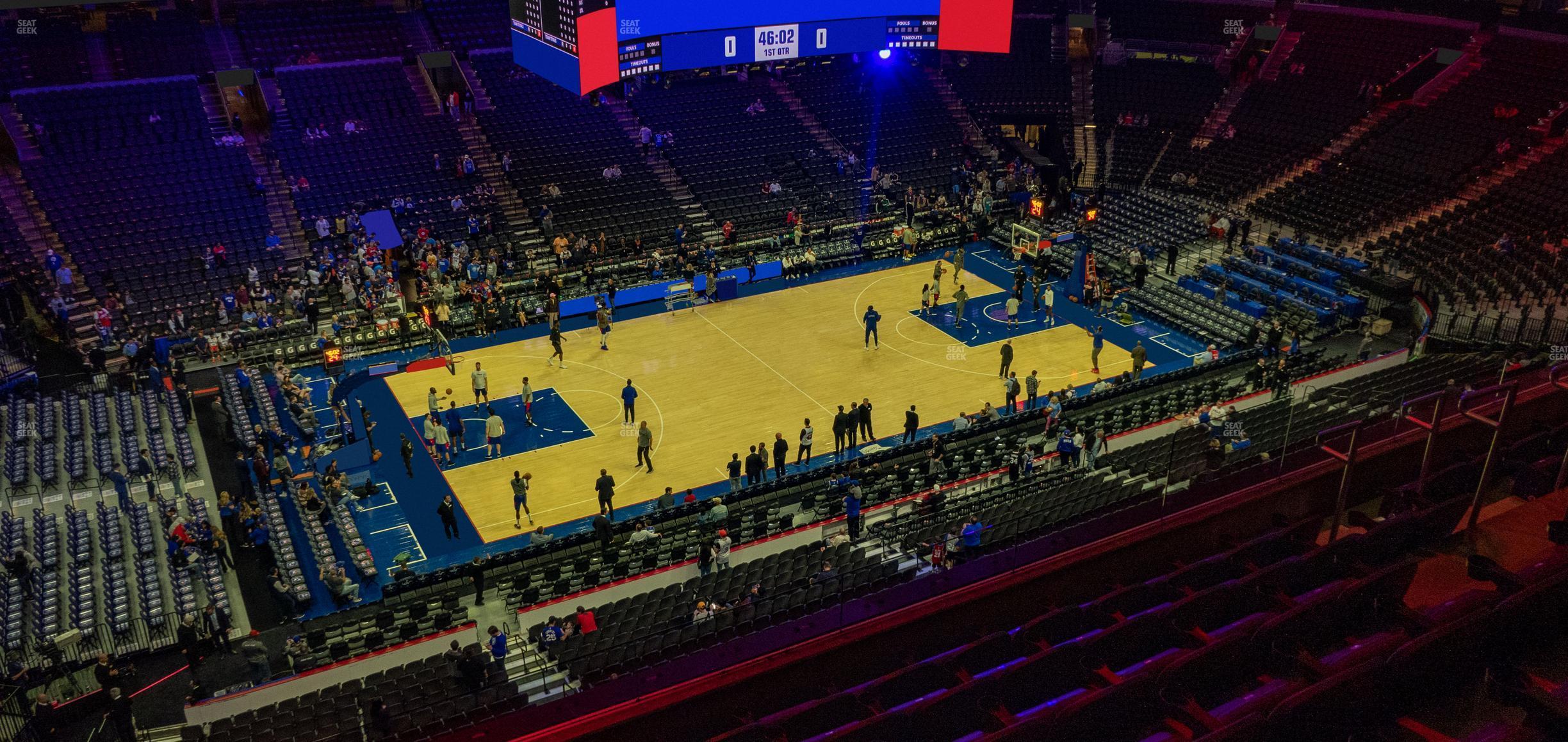 Seating view for Wells Fargo Center Section 211